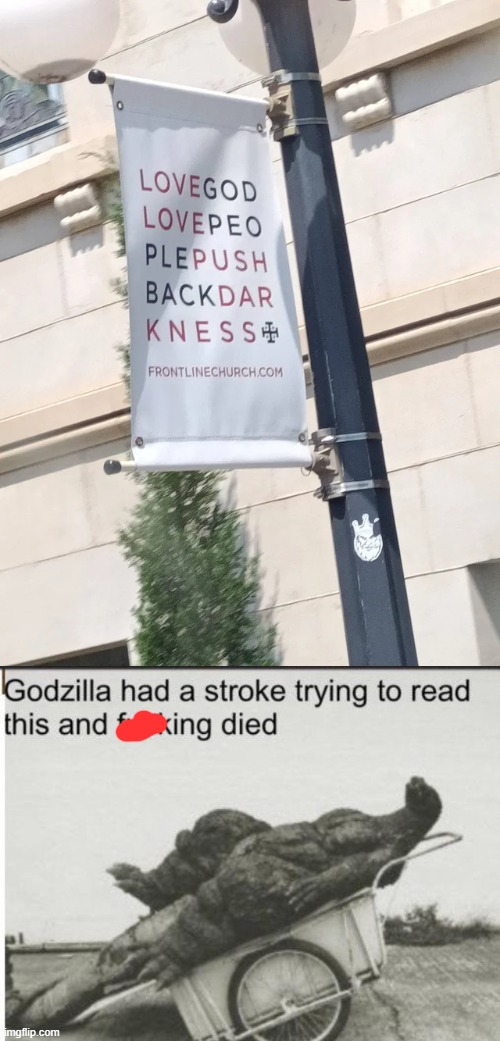 image tagged in godzilla,you had one job,memes,funny | made w/ Imgflip meme maker