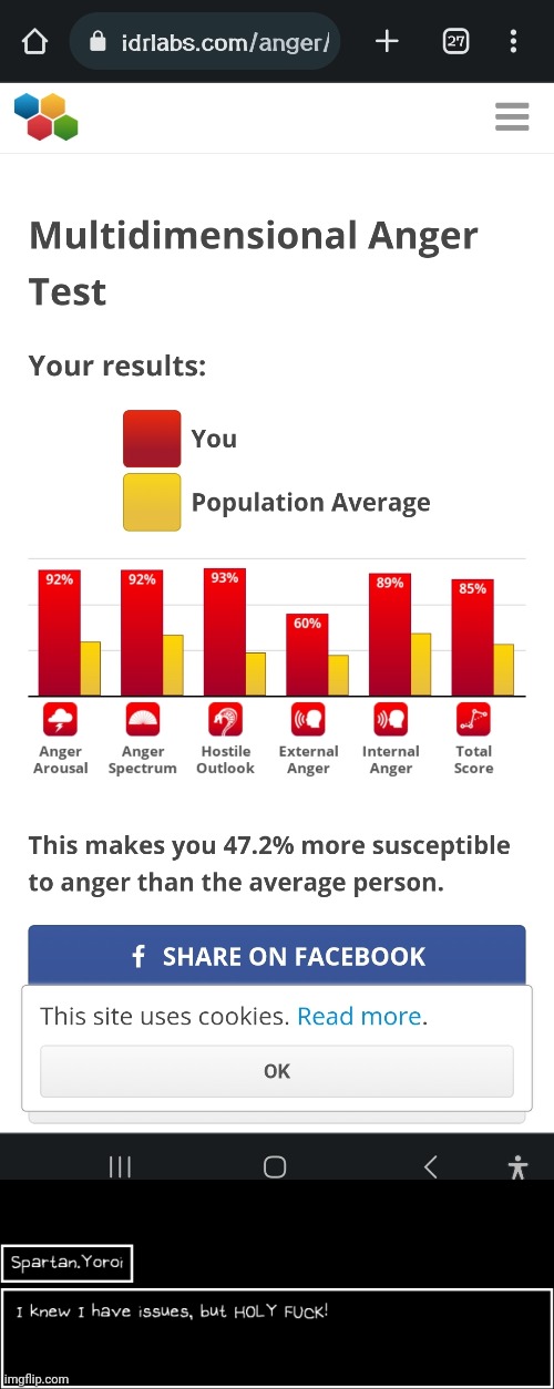 I'm not too concerned about this...But I am plenty surprised it's THAT much of an issue. (Ironic considering I'm hella patient) | made w/ Imgflip meme maker