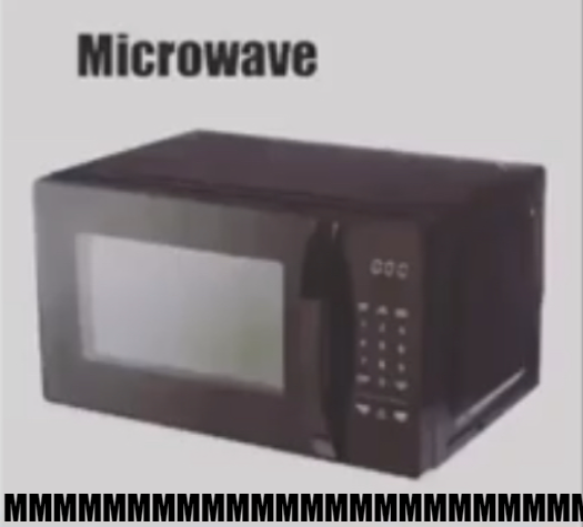 High Quality microwave with text out of the box Blank Meme Template