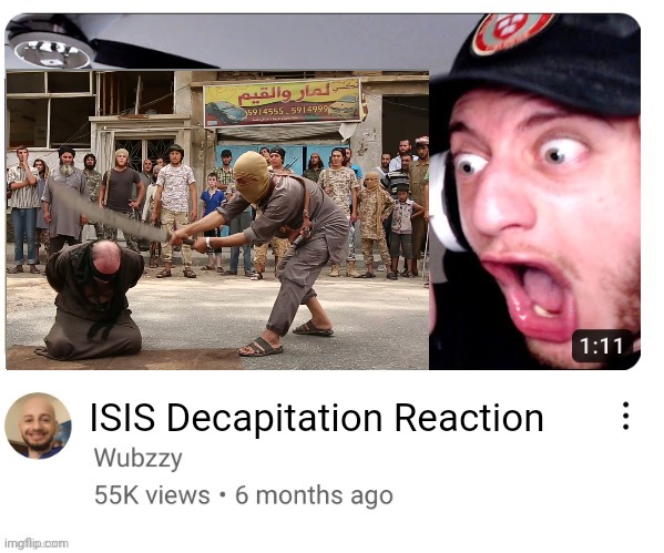 the درع المهاجرون | ISIS Decapitation Reaction | made w/ Imgflip meme maker