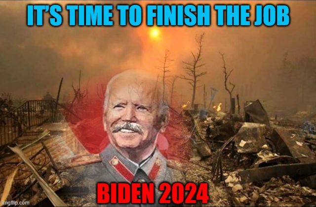 'It's Time to Finish the Job' | IT’S TIME TO FINISH THE JOB; BIDEN 2024 | image tagged in biden 2024 | made w/ Imgflip meme maker