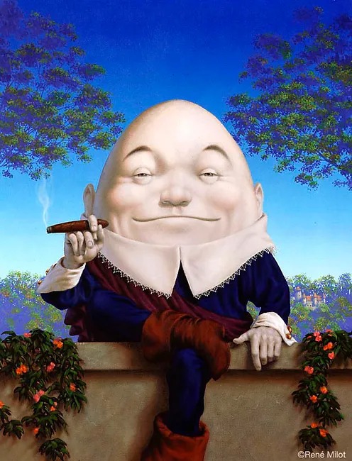 Humpty Dumpty Blank Meme Template