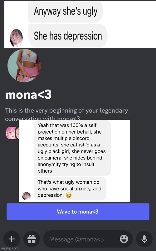 CherryCola new account mona<3#3534 | image tagged in black,ugly girl,ugly woman,ugly,nigga,lmao | made w/ Imgflip meme maker