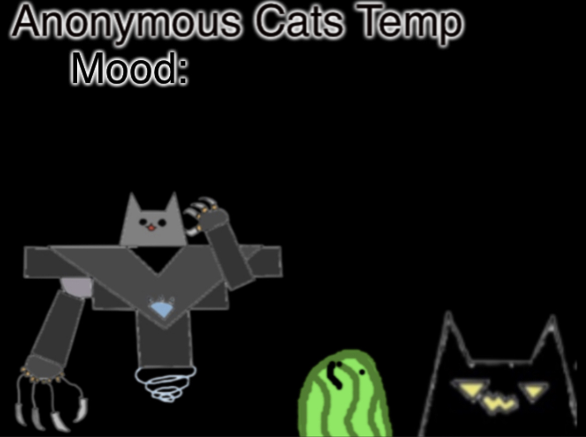 High Quality Anonymous_Cats temp Blank Meme Template