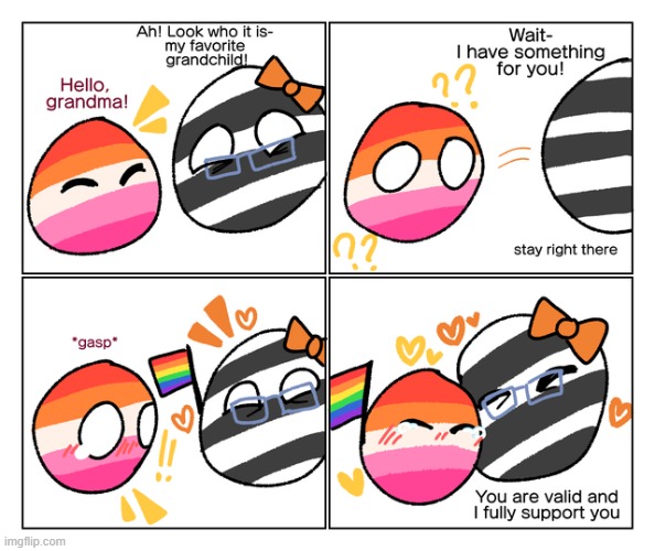 comic | image tagged in accepting your lgbtq fren | made w/ Imgflip meme maker
