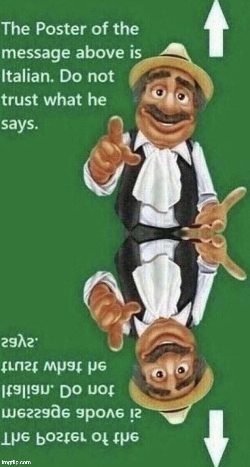 Italian | made w/ Imgflip meme maker