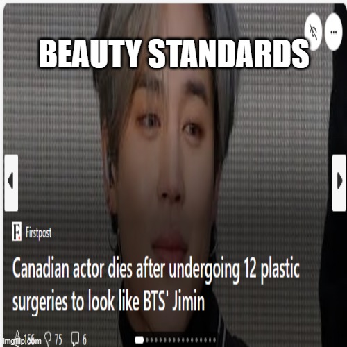 BEAUTY STANDARDS | made w/ Imgflip meme maker