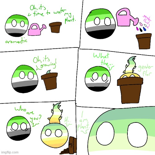 comic | image tagged in genderflor is plant | made w/ Imgflip meme maker