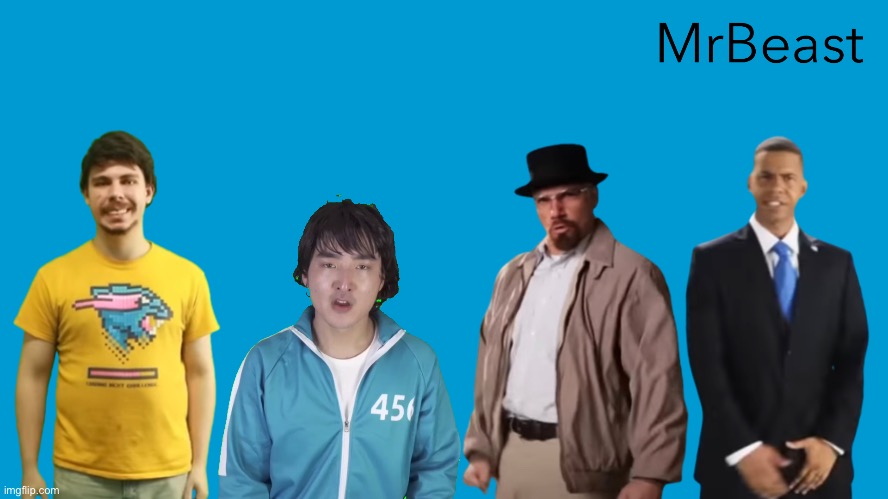 image tagged in mrbeast weezer | made w/ Imgflip meme maker