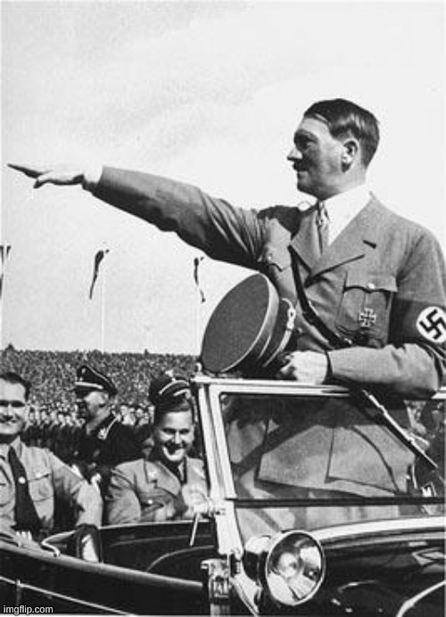 Nazi Salute | image tagged in nazi salute | made w/ Imgflip meme maker