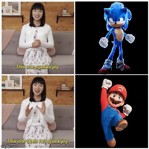 Just saying | image tagged in marie kondo spark joy | made w/ Imgflip meme maker