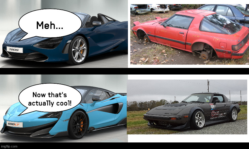 McLarenposting (720S Spider, 600LT) | image tagged in mclarenposting 720s spider 600lt | made w/ Imgflip meme maker