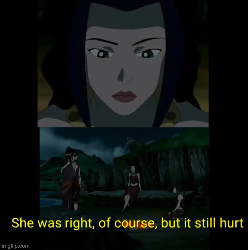 She was right of course | image tagged in she was right of course | made w/ Imgflip meme maker