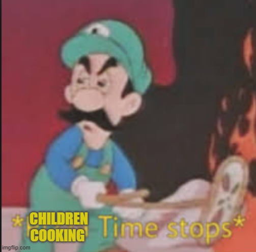 Feel free to add this to anything. | CHILDREN COOKING | image tagged in child pizza | made w/ Imgflip meme maker