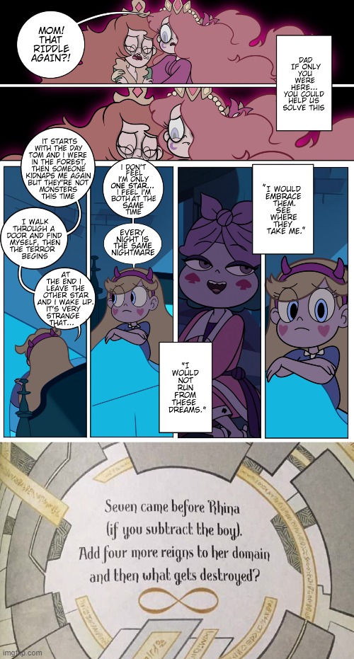 Stellar Collision (Part 2E) | image tagged in comics/cartoons,star vs the forces of evil | made w/ Imgflip meme maker