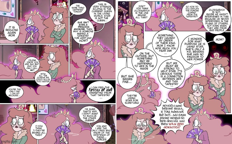 Stellar Collision (Part 2D) | image tagged in comics/cartoons,star vs the forces of evil | made w/ Imgflip meme maker