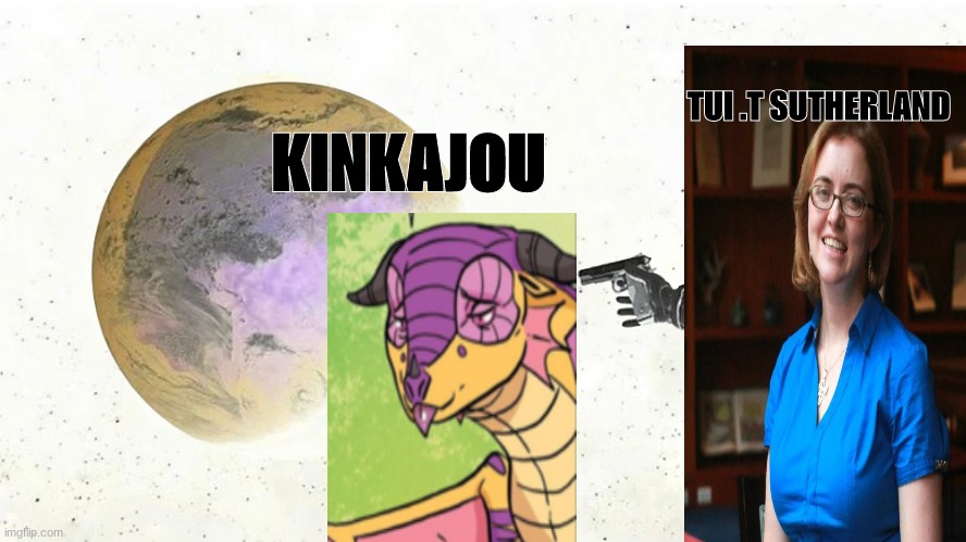 kinkajou geting a book | TUI .T SUTHERLAND; KINKAJOU | image tagged in memes,always has been | made w/ Imgflip meme maker