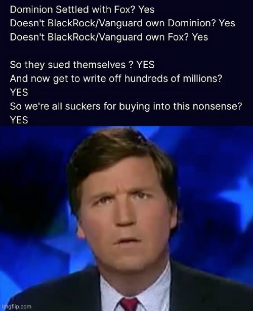 Playing with money | image tagged in confused tucker carlson,corporate greed,april fools day,well yes but actually no,only fools and horses | made w/ Imgflip meme maker