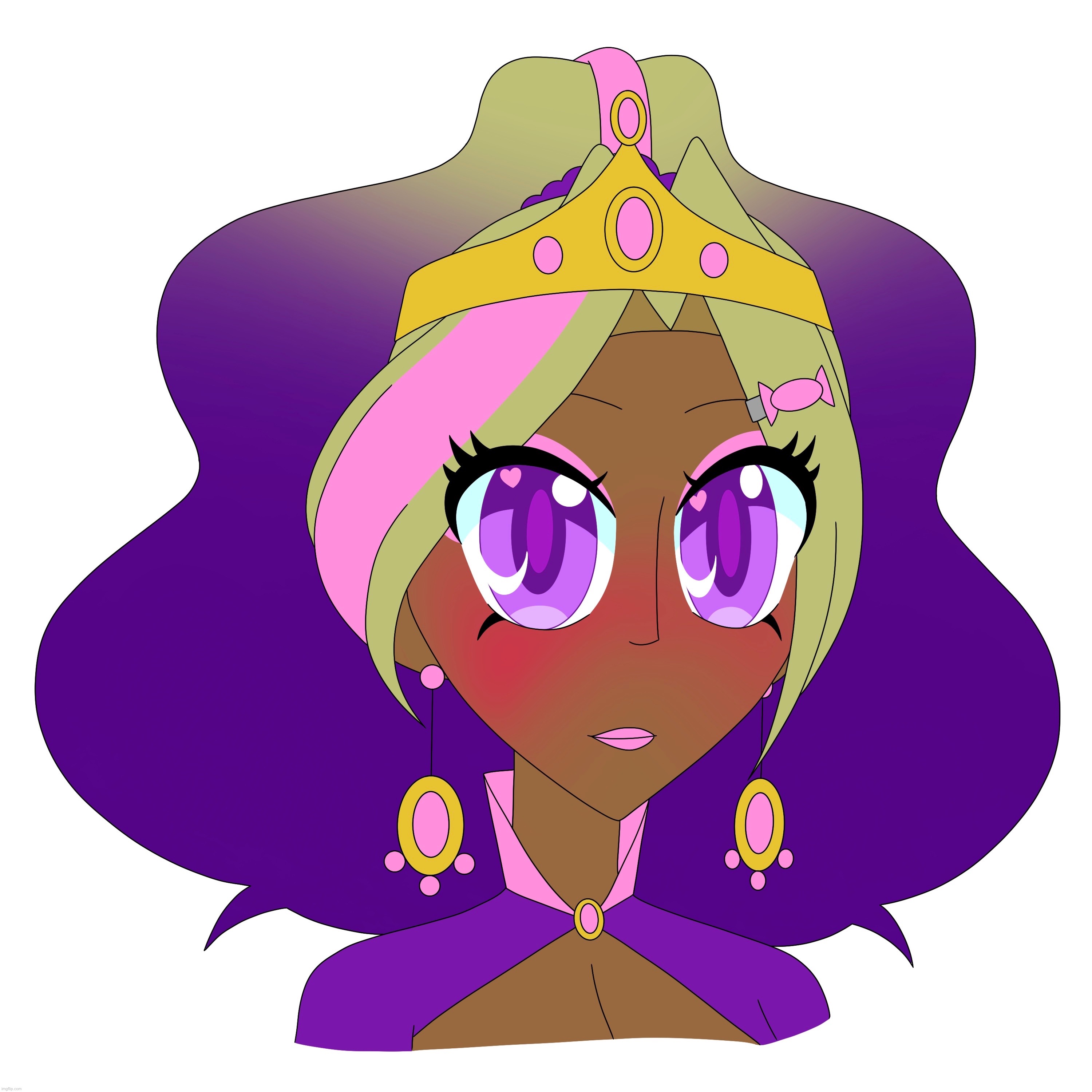 Sephiroth: Kashiko’s finally wearing her crown, like she should | made w/ Imgflip meme maker