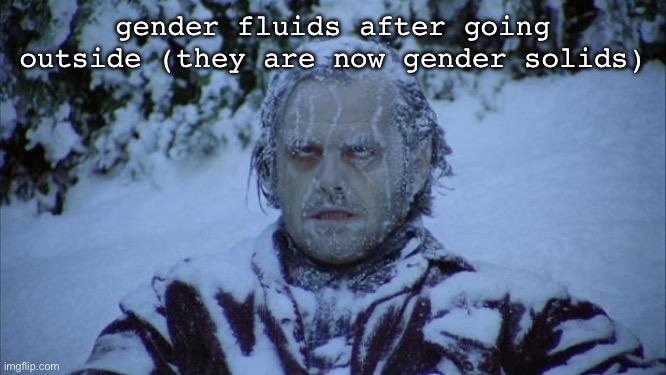 shitpost | gender fluids after going outside (they are now gender solids) | image tagged in why,do,i want,to die,all the time | made w/ Imgflip meme maker