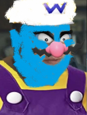 Whario Juice Smurf Blank Meme Template