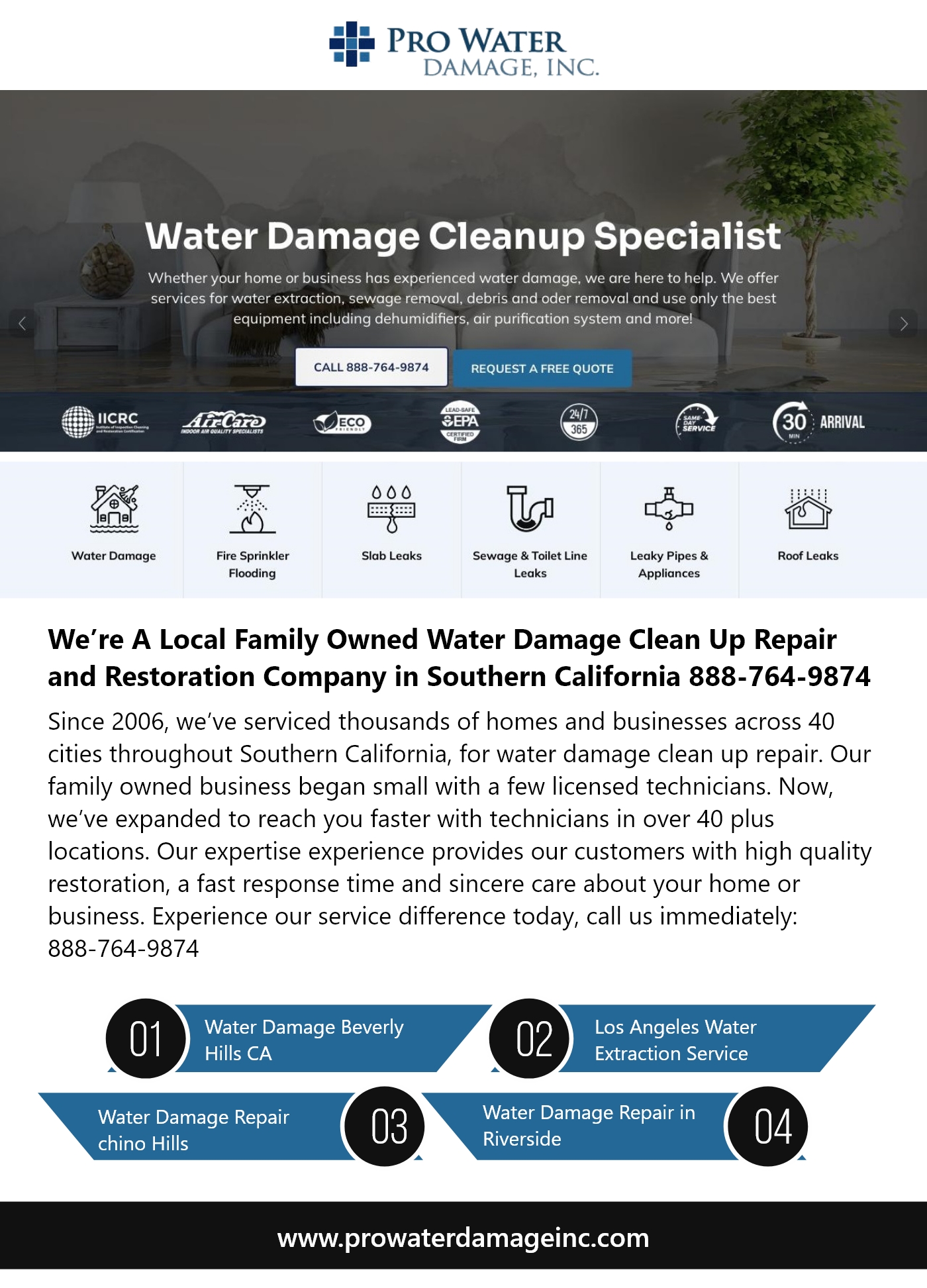 Water Damage Repair in Chino Hills Blank Meme Template