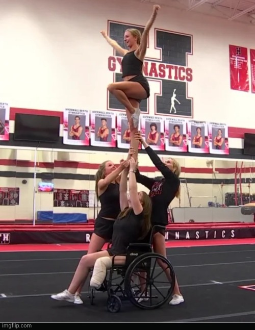 Clot shot strikes again. High school cheerleader loses part of leg. To