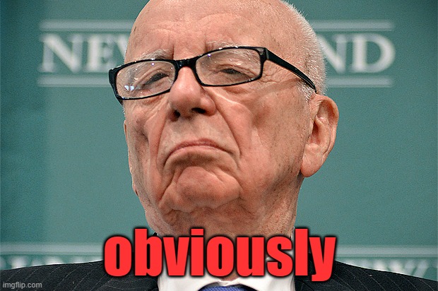 Rupert Murdoch Hipster | obviously | image tagged in rupert murdoch hipster | made w/ Imgflip meme maker