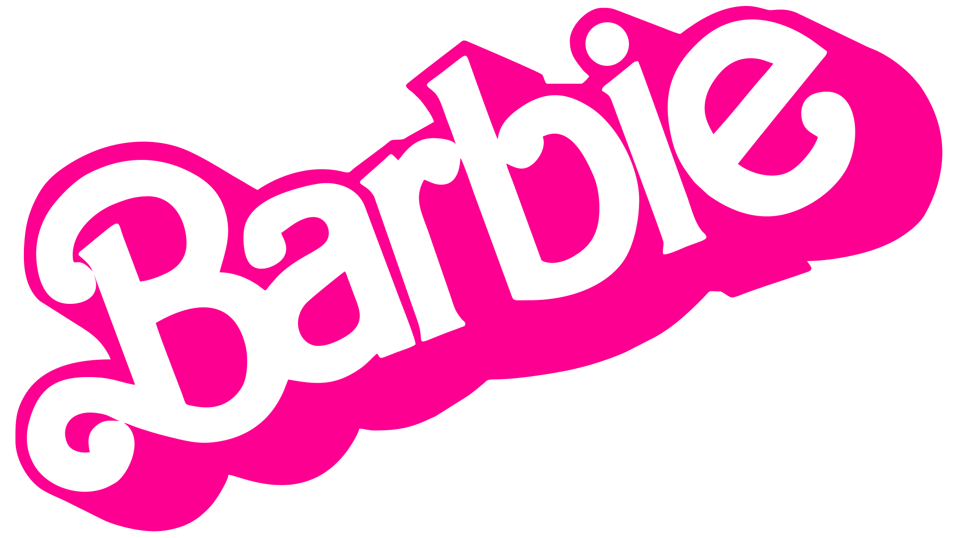 High Quality Barbie Logo Blank Meme Template