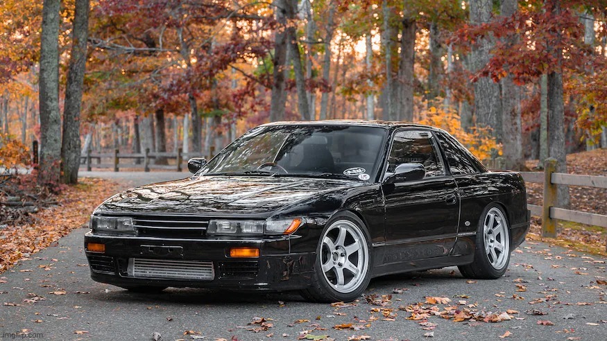 I might get one of these for a first car bcs they're cheap | image tagged in silvia s13 | made w/ Imgflip meme maker