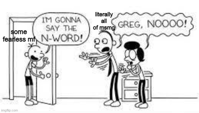 literally all of msmg; some fearless mf | made w/ Imgflip meme maker