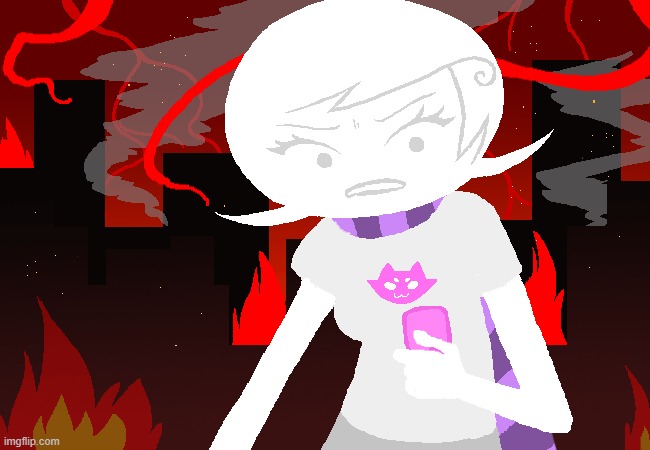 Roxy Lalonde mad | image tagged in roxy lalonde mad | made w/ Imgflip meme maker