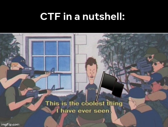 Its true | CTF in a nutshell: | image tagged in b bhda this is the coolest thing i have ever seen | made w/ Imgflip meme maker