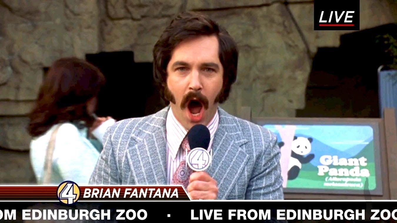 High Quality Brian Fontana Panda Watch Blank Meme Template