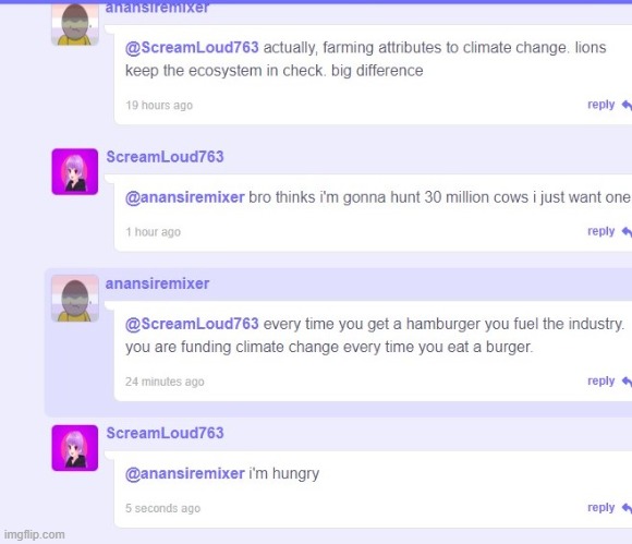 10 upvotes and this goes in the vegan stream | made w/ Imgflip meme maker