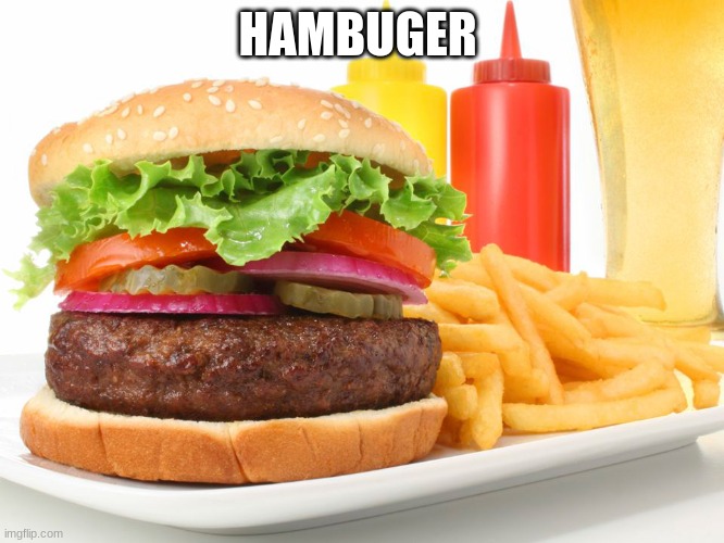 Hamburger  | HAMBURGER | image tagged in hamburger,meme,dank memes,dark humor,oh wow are you actually reading these tags,bruh | made w/ Imgflip meme maker