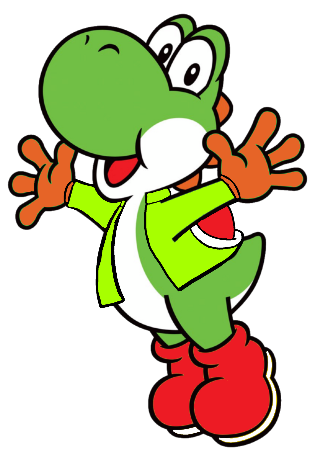 High Quality 1986 Anime Yoshi Blank Meme Template