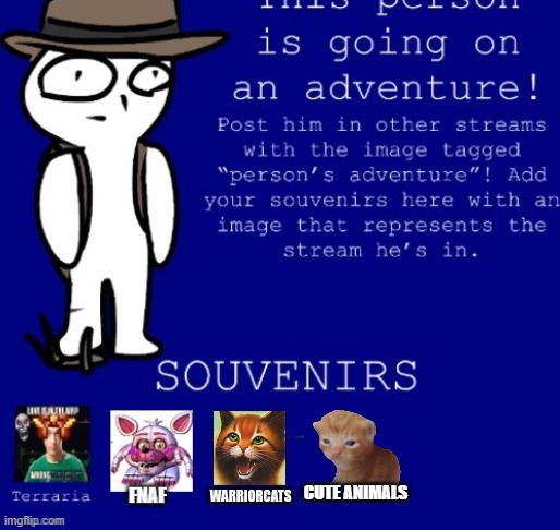 Persons Adventure | CUTE ANIMALS | image tagged in persons adventure | made w/ Imgflip meme maker