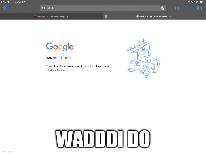 WADDDI DO | made w/ Imgflip meme maker