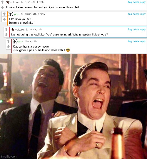 We do a little trolling | image tagged in hahahahaha | made w/ Imgflip meme maker