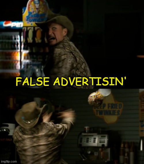 @stream description | image tagged in zombieland false advertising | made w/ Imgflip meme maker