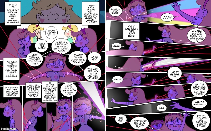 Stellar Collision (Part 3A) | image tagged in comics/cartoons,star vs the forces of evil | made w/ Imgflip meme maker