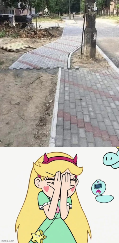 We thought about it, and this was obviously our only option. | image tagged in star butterfly severe facepalm,you had one job,star vs the forces of evil,memes | made w/ Imgflip meme maker