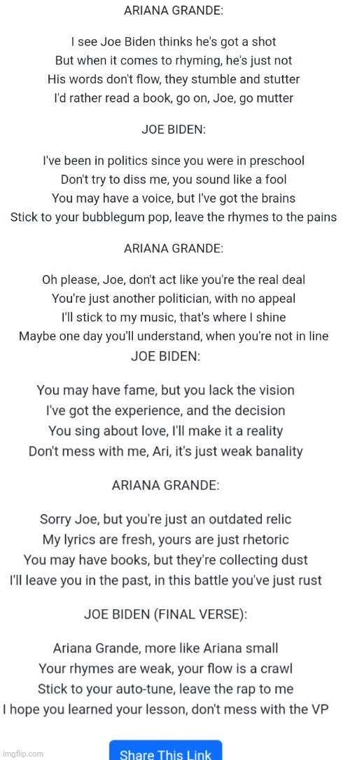 Ai rap battles are chaotic | made w/ Imgflip meme maker