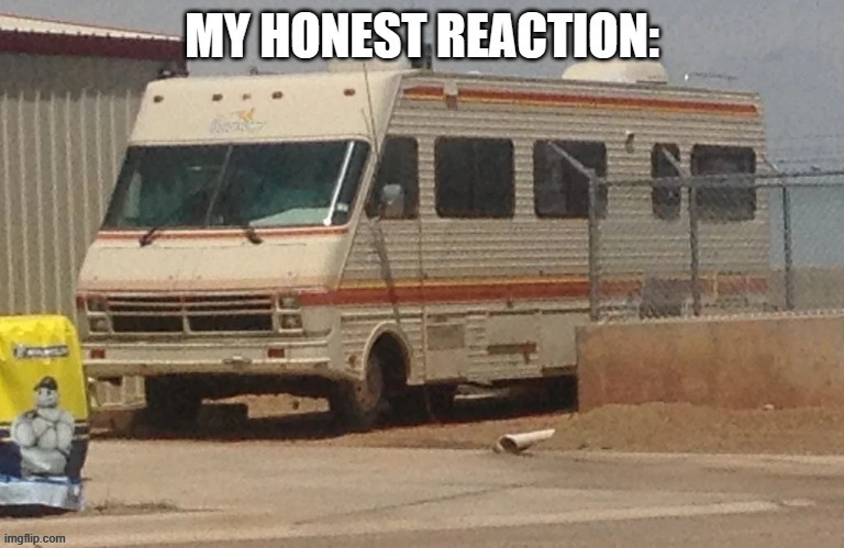My honest reaction | image tagged in my honest reaction | made w/ Imgflip meme maker