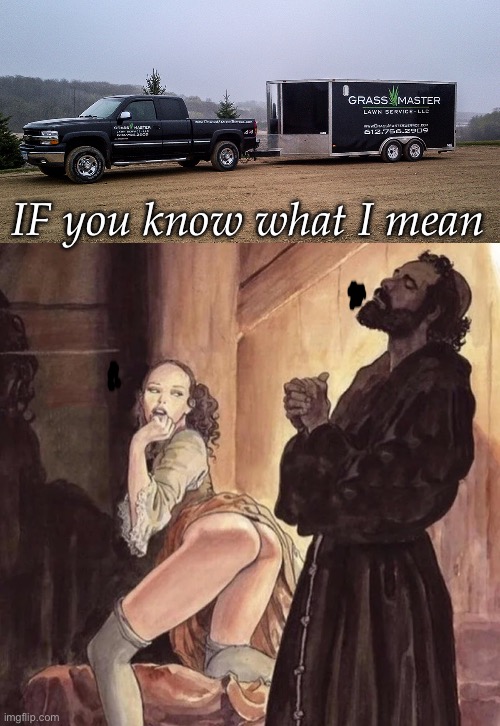 Ass Master | IF you know what I mean | image tagged in monk temptation,master,ass | made w/ Imgflip meme maker