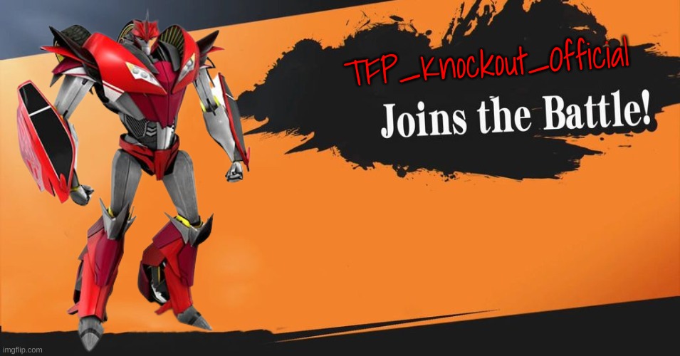 Hello! | TFP_Knockout_Official | image tagged in smash bros | made w/ Imgflip meme maker