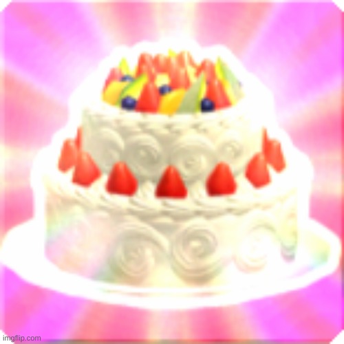 Paper Mario Cake | image tagged in paper mario cake | made w/ Imgflip meme maker