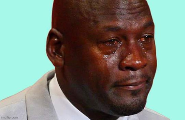 Black man crying | image tagged in black man crying | made w/ Imgflip meme maker