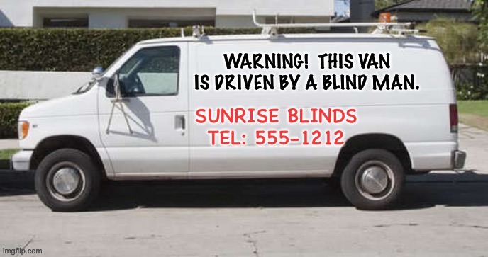 Blind | image tagged in bad pun | made w/ Imgflip meme maker